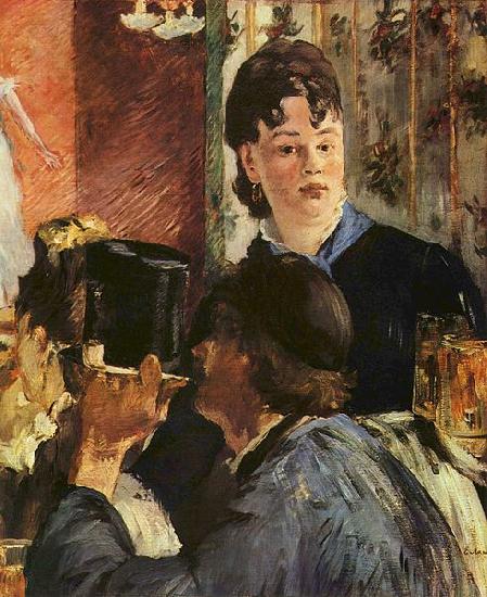 Edouard Manet La serveuse de bocks Sweden oil painting art